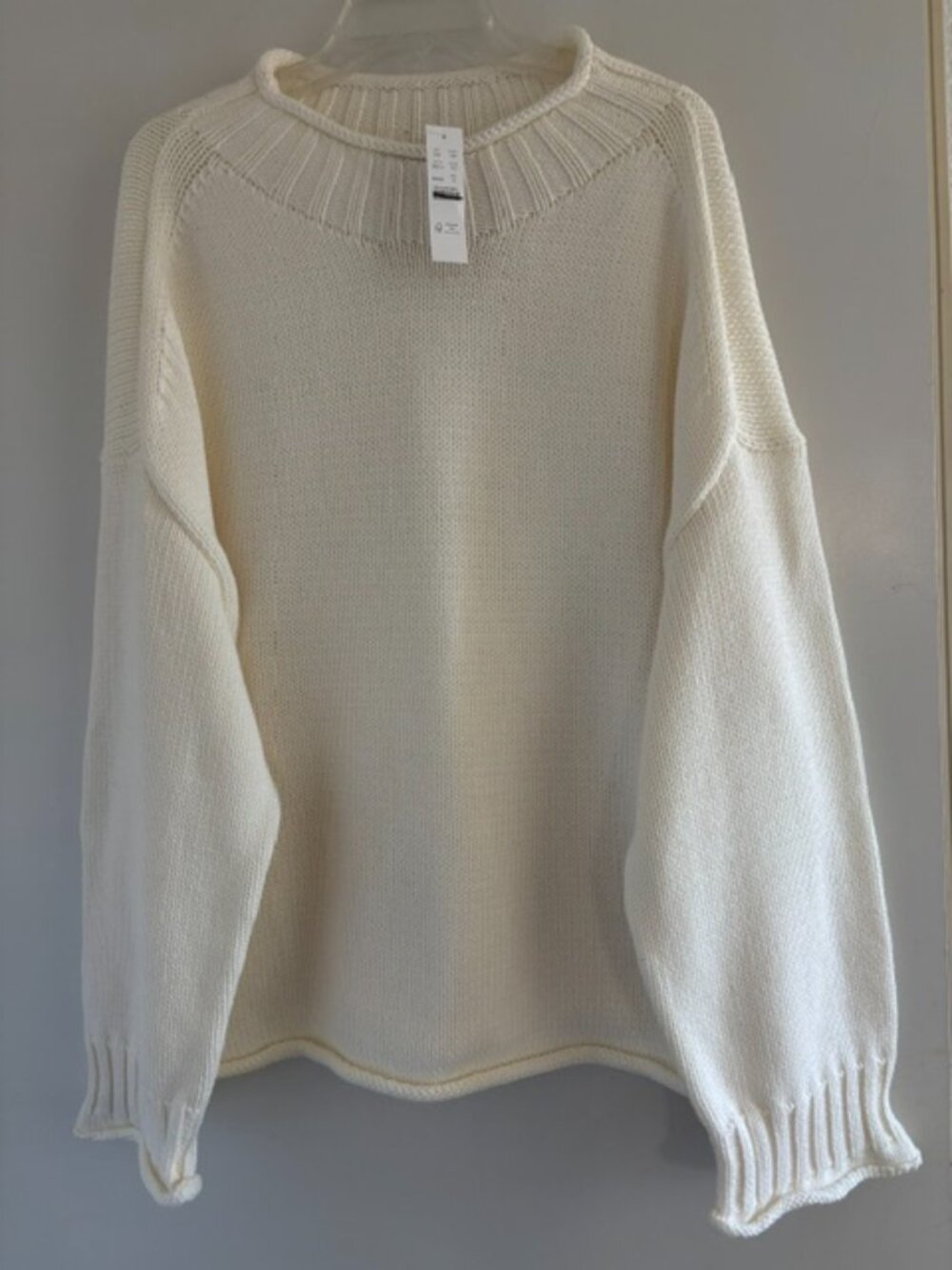 J. Crew 2025 Rollneck Sweater in Ivory - Picture 3 of 4